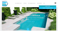 Desktop Screenshot of loiret-piscines.com